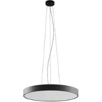 Arcchio LED-pendellampe Vanida, svart, Ø 60 cm, opp/ned