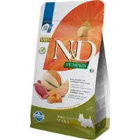 PADU N&d Pumpkin Hundemat For Voksne Hunder Av Små Raser Med And Gresskar Og Cantaloupemelon 2kg