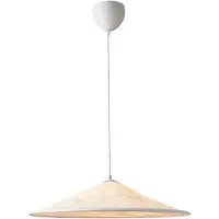 DFTP Hill 55 pendellampe, Ø 55 cm, Tyvek, hvit