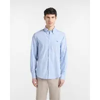 HARMONT & BLAINE for man. CRQ074013436B Blue regular fit striped shirt (L), Casual, Cotton, Classic, Long sleeve