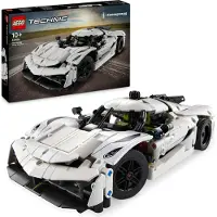 LEGO Technic 42184 Koenigsegg Jesko Absolut-hyperbil i hvitt