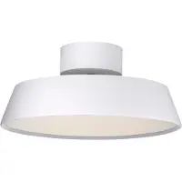 DFTP LED-taklampe Kaito 2 Dim, hvit, Ø 30 cm, dimbar