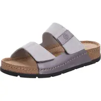 Rohde dameslipper – Metallic grå - Sko - Tøffel - Sandaler