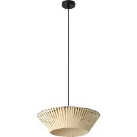 Osram hengelampe Decor Stripes Ø 40,5 cm, beige, tekstil, E27