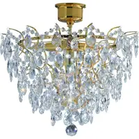 Markslöjd Taklampe Rosendal Ø 48 cm gull
