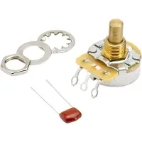 Fender Volum/Tone 250K Ingen Belastning Solid Aksel Potensiometer