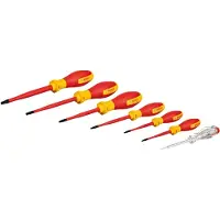 Bosch Professional Vde Tx Insulated Torx Skrutrekkersett 7 Stykker