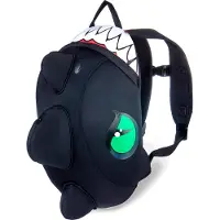 Crazy Safety Barnehagesekk - Drage - Svart - - OneSize - Barnehagesekken
