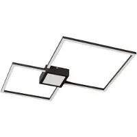 LINDBY Duetto LED-taklampe antrasitt 28 W