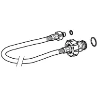 Geberit duofix hose for up300/up320 cisterns