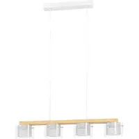Eglo PORTICO-Z LANGBORD L880 RGBTW 4X500LM KLAR/NATURLIG FSC