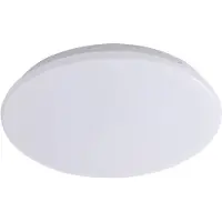 LINDBY LED-taklampe Eovi, Ø 33 cm, hvit, 3000 K, rund