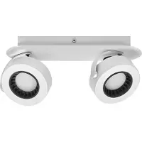 Ledvance LED-takspotlight Venus, 3000 K, 2-lys, hvit
