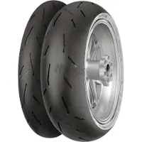 Continental Contiraceattack 2 75w Medium Tl Motorsykkel Sport-touring Bakdekk