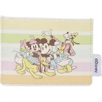Loungefly Mickey And Friends Rainbow Stripes Kortholder