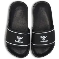 Hummel Badesandaler - Pool Slide Jr - Svart/Hvit - - 32 - Badesandal