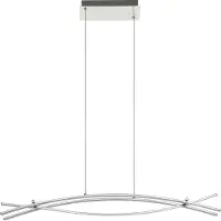 Eglo Nevado long table pendant white/chrome
