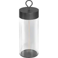 Osram LED-batteridrevet bordlampe DECOR FILAMENT, mørkegrå 32 cm