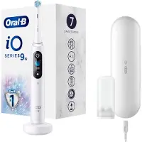 Oral-B Braun iO Series 9 elektrisk tannbørste hvit - 7 moduser & AI-Tracking