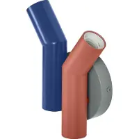 Osram vegglampe Decor Straw, 2 lyskilder, farget, stål, E27