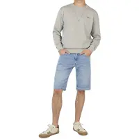 Pepe Jeans for man. PM80000442UG Gymdigo Slim Shorts blue (36), Casual, Cotton, Denim