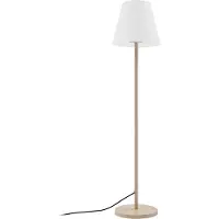 LUCANDE terrasselampe Jaimy, beige, metall, 150 cm, E27
