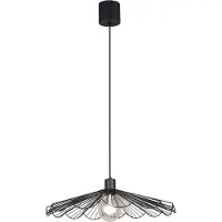 Reality Pendellampe Margarita, Ø 50 cm, svart, E27, metall