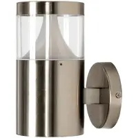 Arcchio Rudolfine utendørs vegglampe, V4A stål