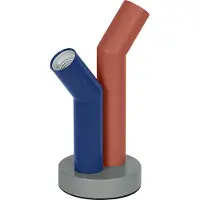 Osram bordlampe Decor Straw, 2 lyskilder, farget, stål, E27