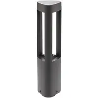 LUCANDE LED-gatelampe Pirron, antrasitt, 50 cm, IP54