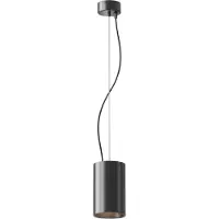 Maytoni LED-hengelampe Efir, svart, Ø 9,5 cm, 25 W, 38°, 38°