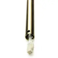 WESTINGHOUSE Forlengelsesstag 30,5 cm i silkematt messing