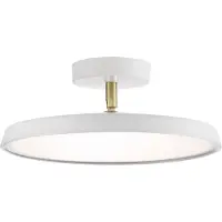 DFTP LED-taklampe Kaito 2 Pro, Ø 30 cm, hvit, avstand