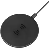 Logilink PA0208, Innendørs, USB, 5 V, 1 A, Trådløs lading, Sort