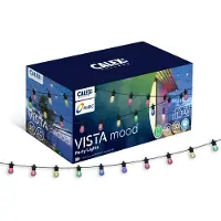 Calex LED-lyslenke Vibey, lengde 10 m, fjernkontroll, RGBIC, CCT