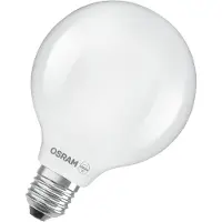 Osram LED-pære Globe G125 E27 7,2W matt 6,500K