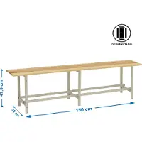 Simonlocker Desmontadas Trebenk 475x1500x320 Mm