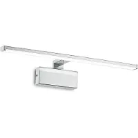 Ideal Lux LED-vegglampe Alma, krommetall, bredde 51 cm