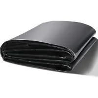 Vevor damforing, 15 x 20 fot 45 mil tykkelse, bøyelig EPDM-materiale damskinn, lettskjærende underlag for fisk- eller koi-dammer, vannfunksjoner, fossebase, fontener, vannhager, svart