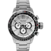 Nautica Napbfcf04 46mm 10atm Quartz Analogical Klokke