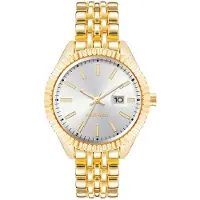 Nine west Nw-2660svgb Quartz 34 Mm Dameklokke