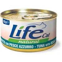 Life Cat Natural Sparepakke Adult 12 x 85 g - Tunfisk med havfisk