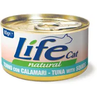 Life Cat Natural Sparepakke Adult 24 x 85 g - Tunfisk med blekksprut