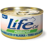 Life Cat Natural Sparepakke Adult 12 x 85 g - Tunfisk med Alaska-sei