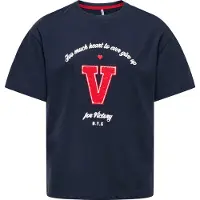 Kids Only T-skjorte - KogEbba - Night Sky/Victory - - 9-10 år (134-140) - T-skjorte
