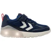 Hummel Sko m. Lys - Daylight JR - Black Iris - - 33 - Blinkende sko