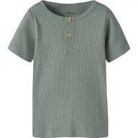 Name it T-skjorte - Rib - Noos - NmmKab - Shadow - - 3 år (98) - T-skjorte