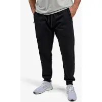 MM Sports Tapered Joggers Engineered, Black - XXL