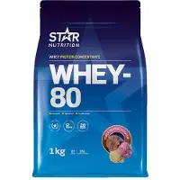 Star Nutrition Whey-80 Myseprotein 1 kg