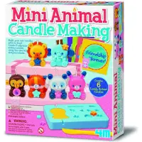 4M Mini Animal Candle Making Fargeleggingssett